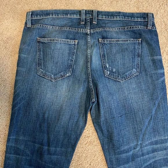 Current Elliot Denim & Pearl Boyfriend Jeans Womens Sz 32 - Picture 8 of 12